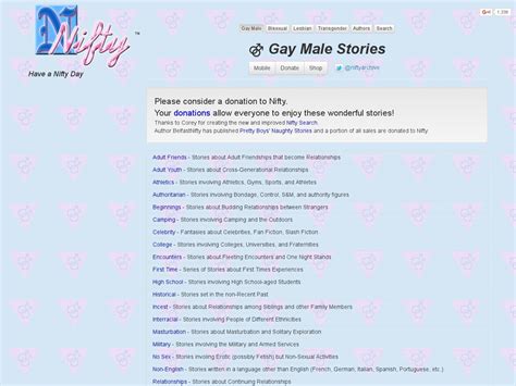 Dec 12 2008. . Nicty gay stories